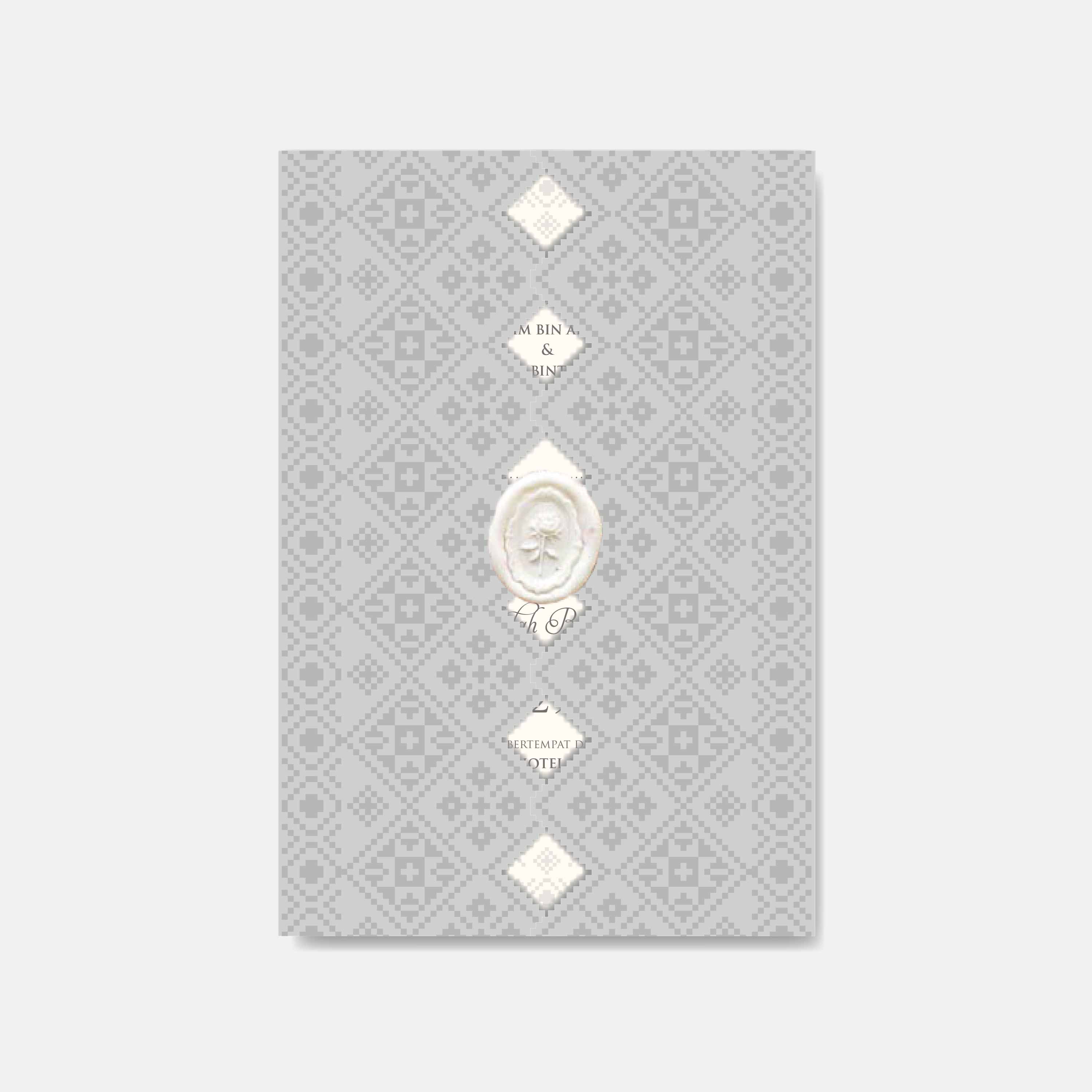 Fancy Shaped Wedding Invitation