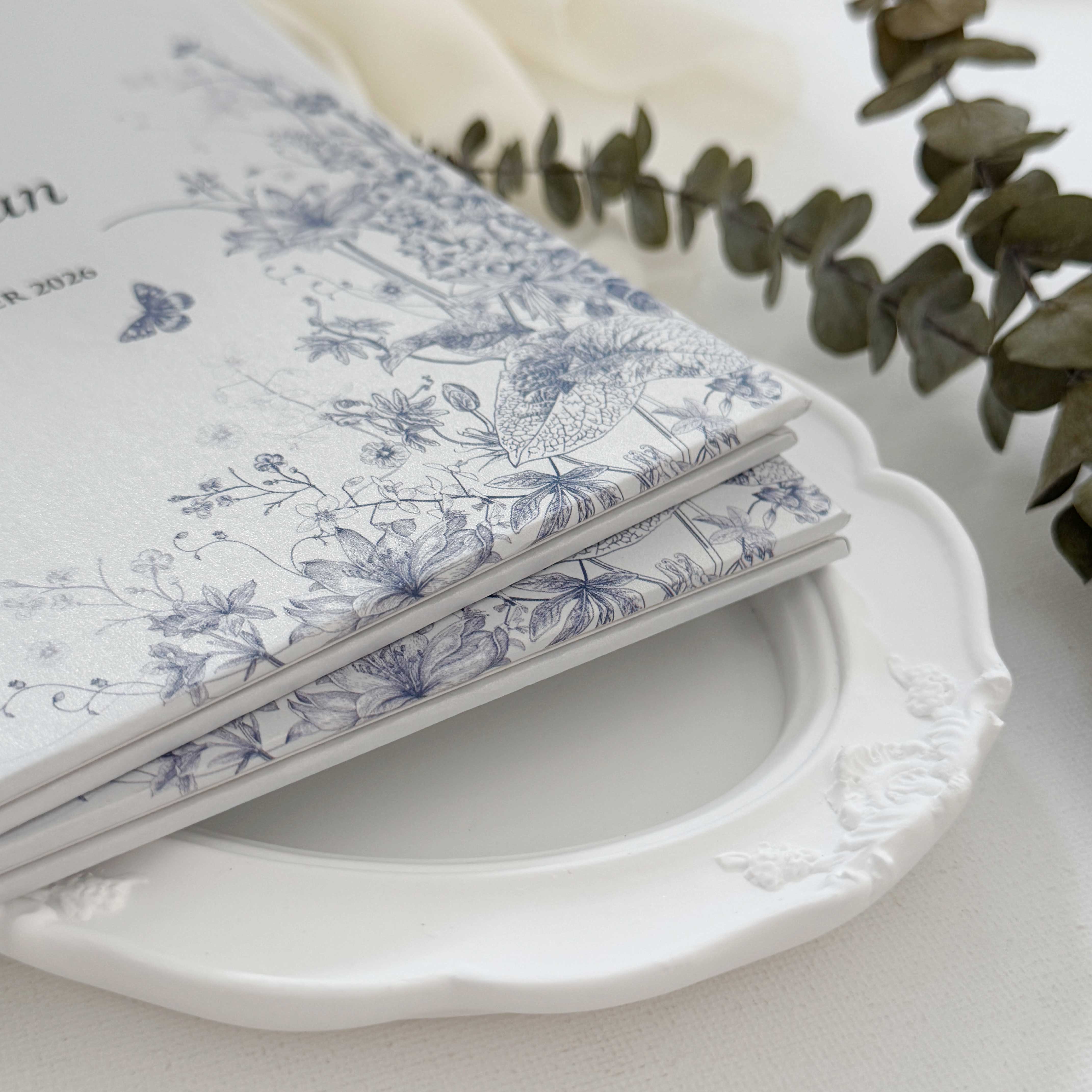 Premium Hardcover Wedding Invitation - Paperose Wedding