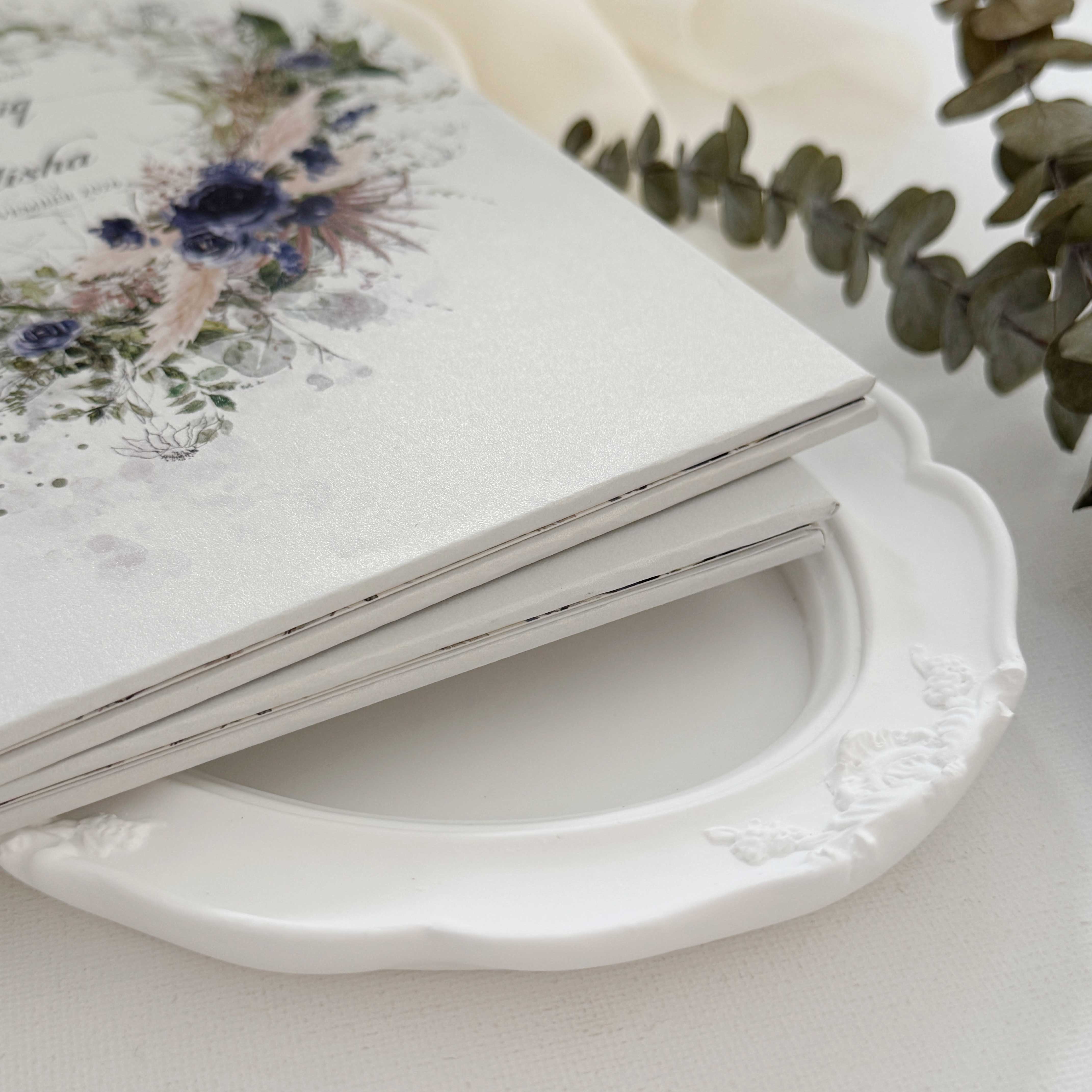 Premium Hardcover Wedding Invitation - Paperose Wedding