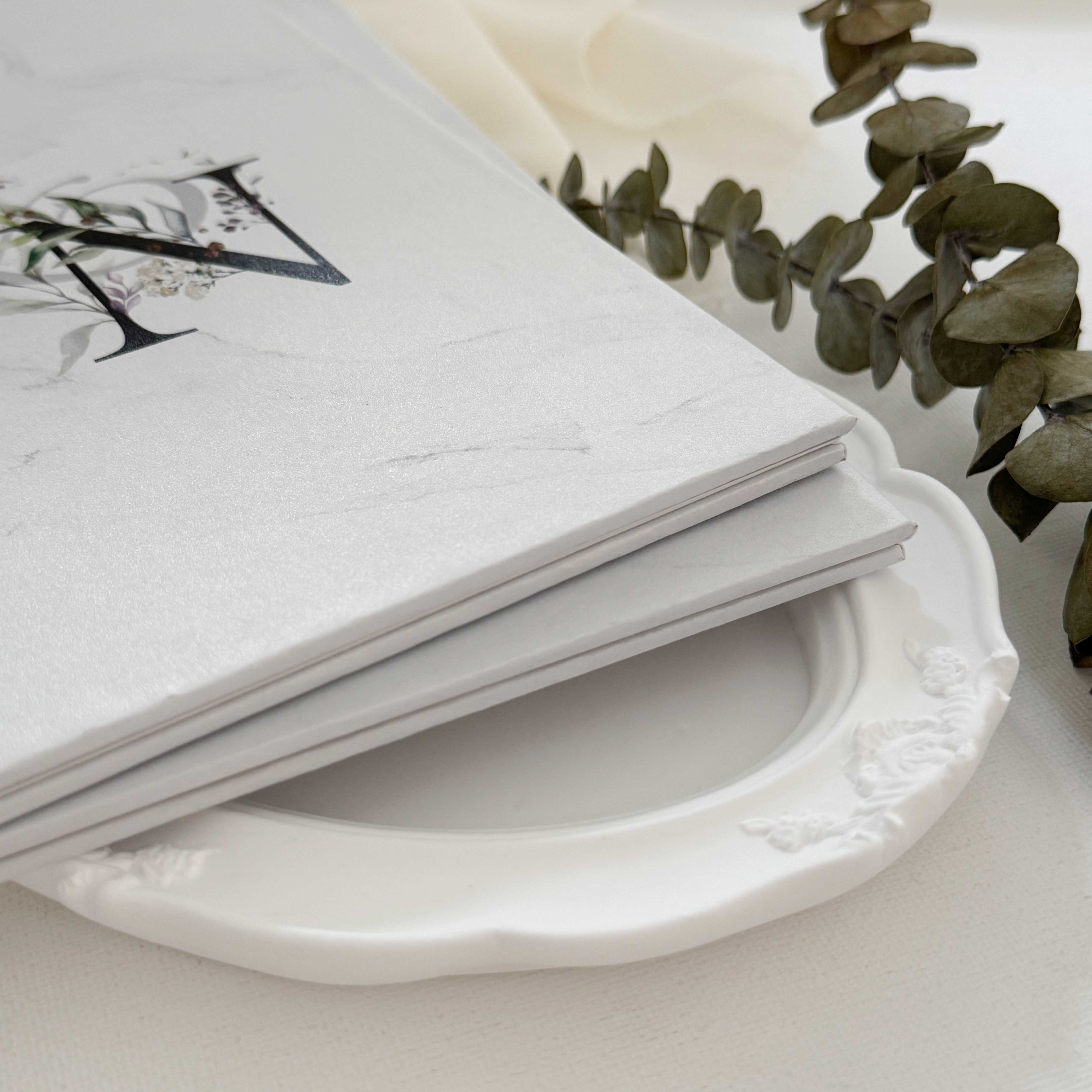 Premium Hardcover Wedding Invitation - Paperose Wedding