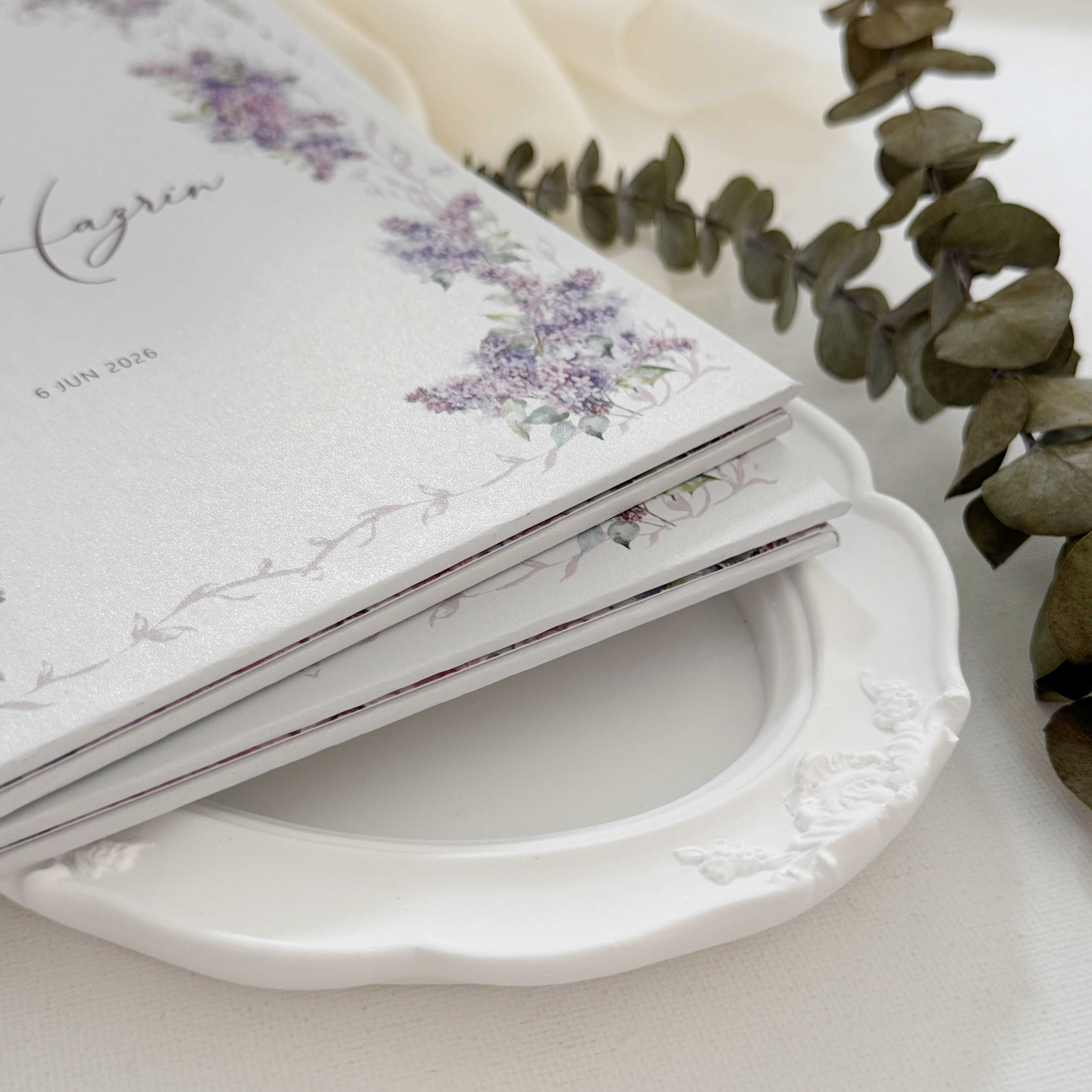 Premium Hardcover Wedding Invitation - Paperose Wedding