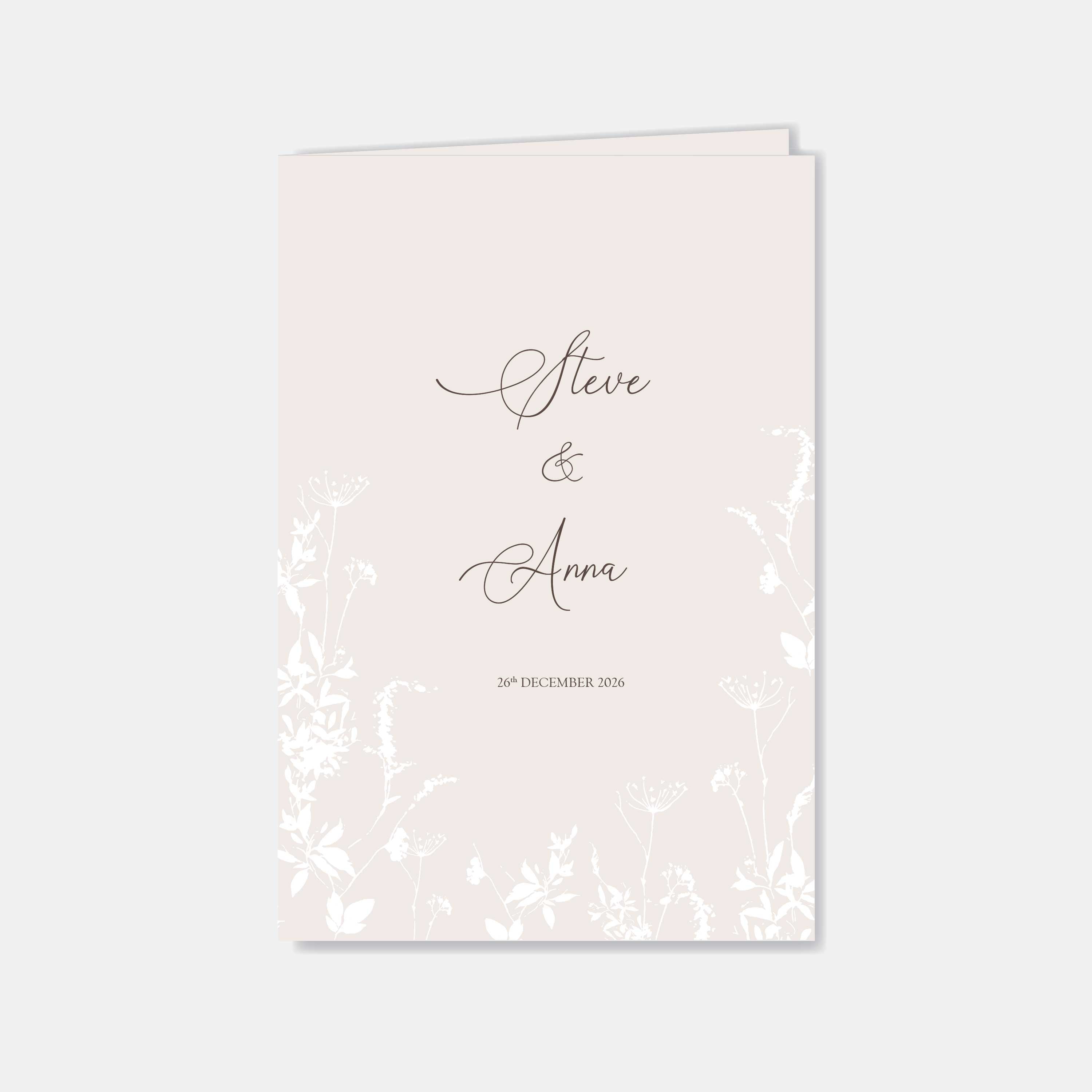 Premium Hardcover Wedding Invitation - Paperose Wedding