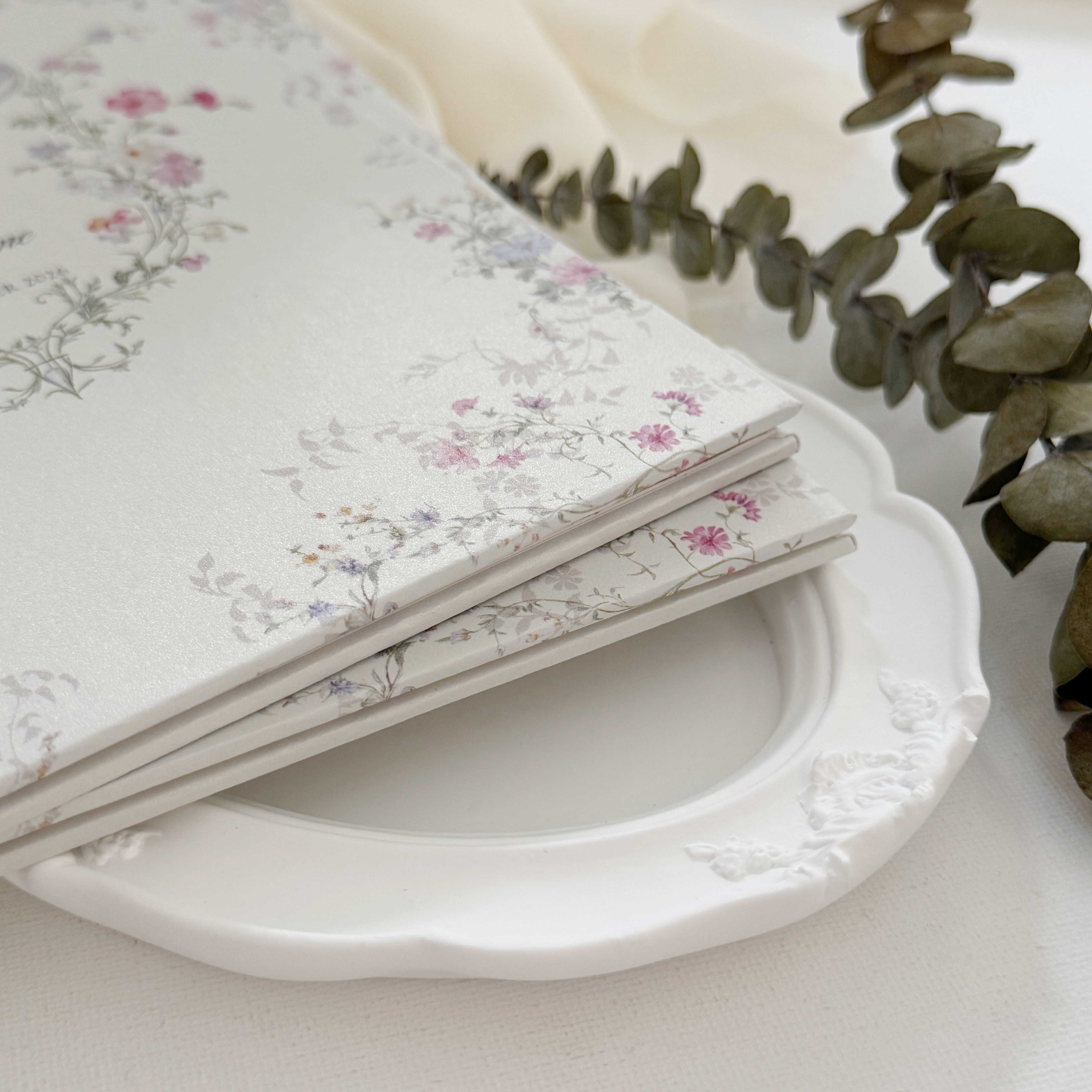 Premium Hardcover Wedding Invitation - Paperose Wedding