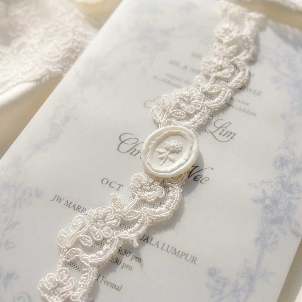 Lace Wedding Invitation