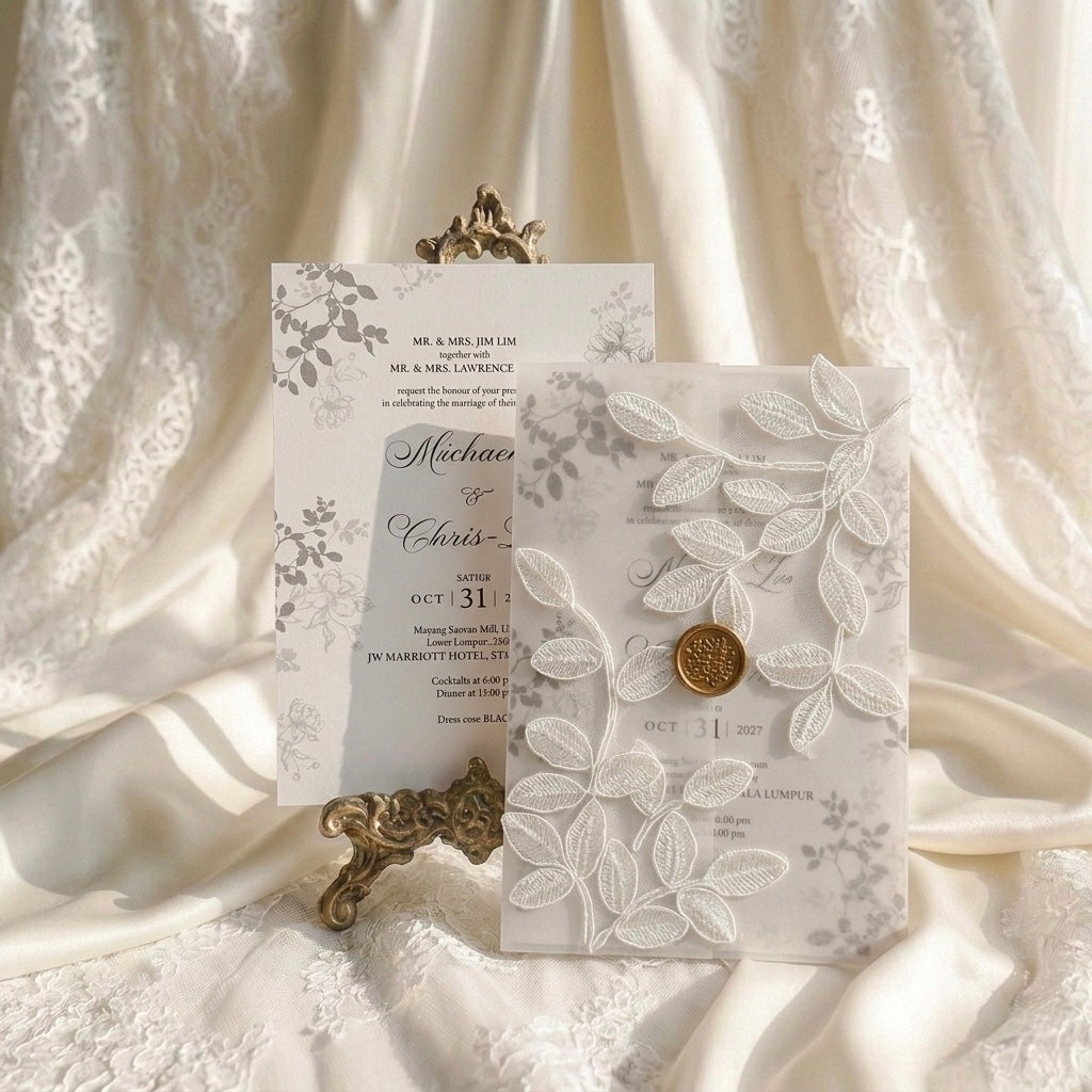 Lace Wedding Invitation