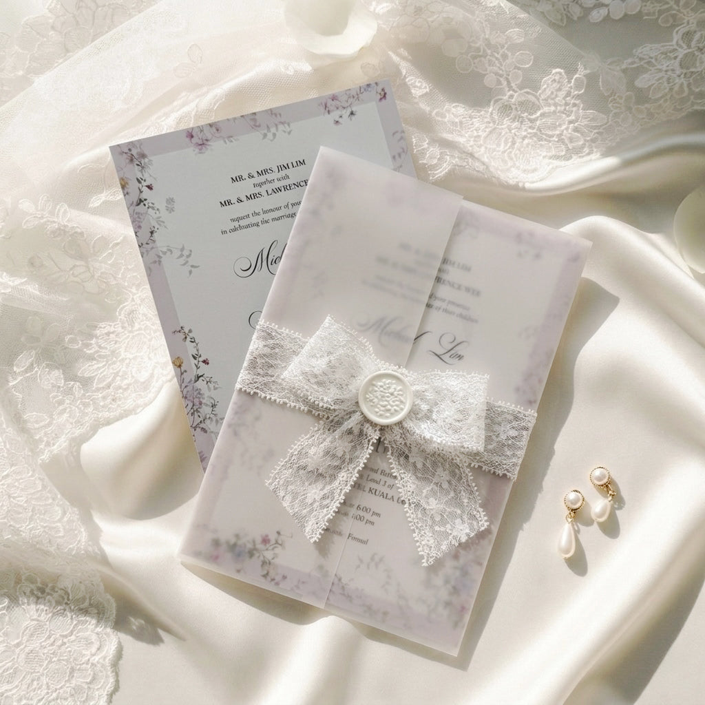 Lace Wedding Invitation