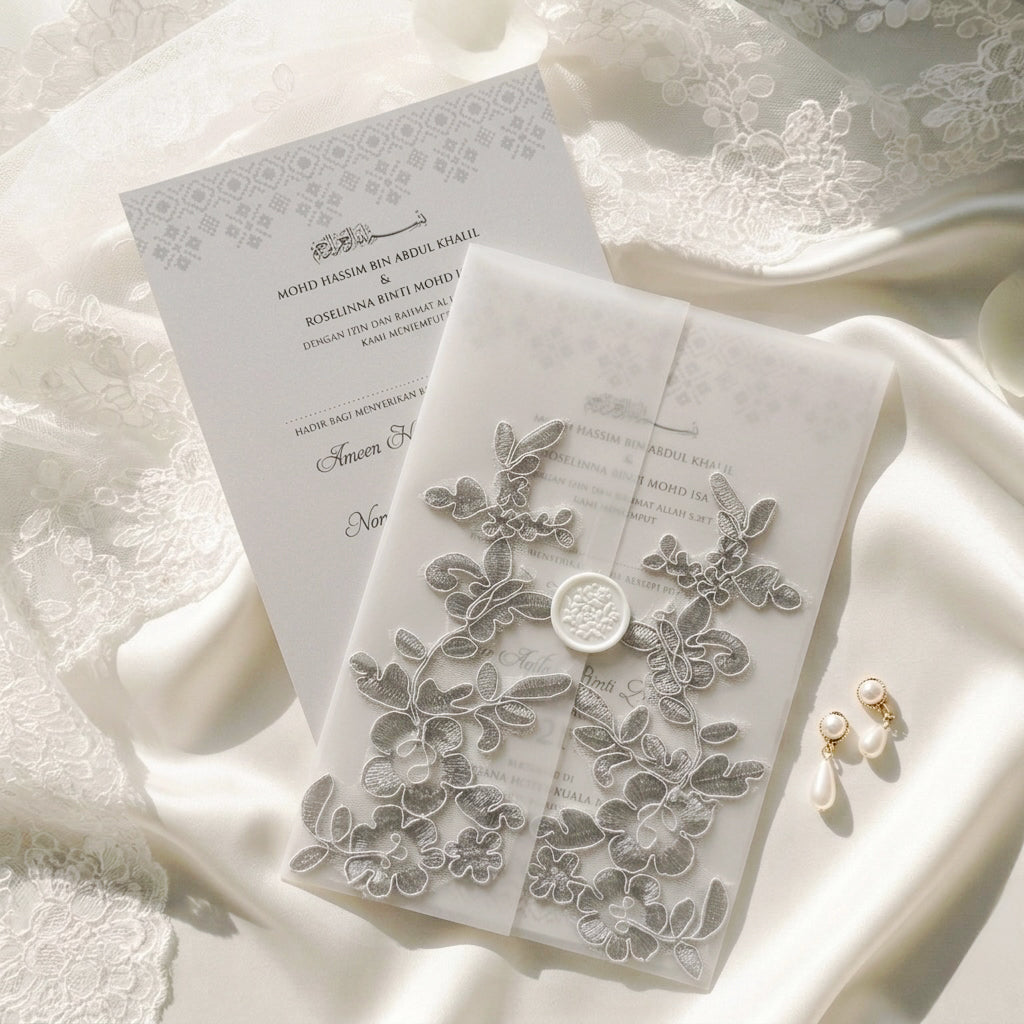 Lace Wedding Invitation