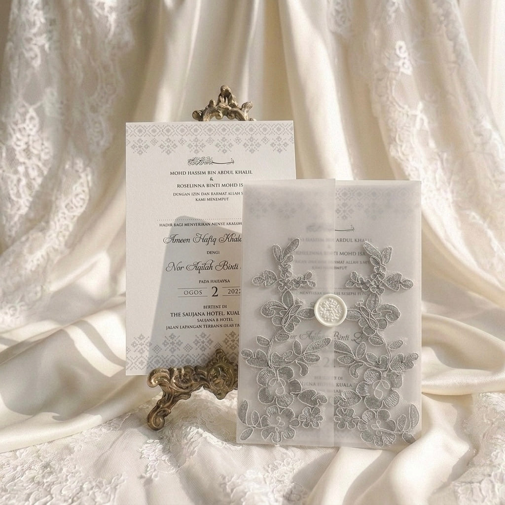 Lace Wedding Invitation