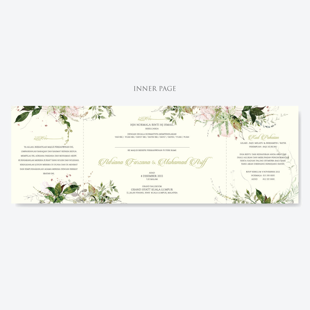 Photo Wedding Invitation