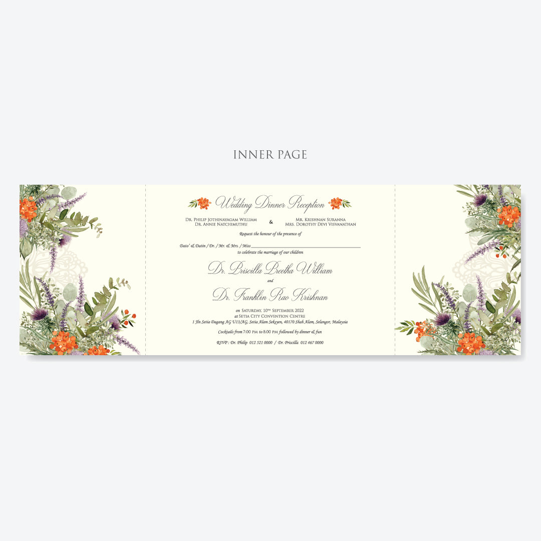 Photo Wedding Invitation