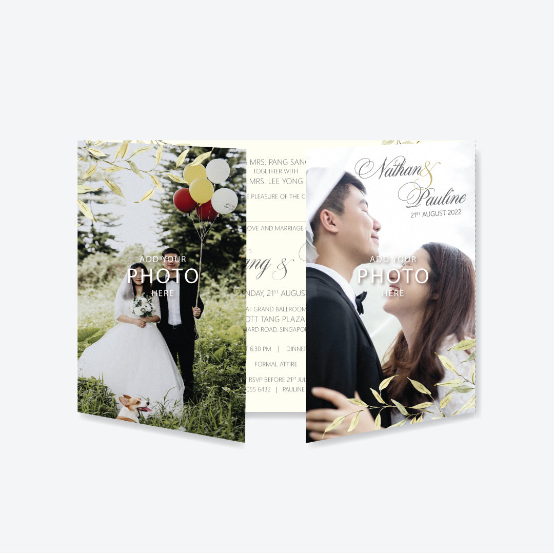 Photo Wedding Invitation