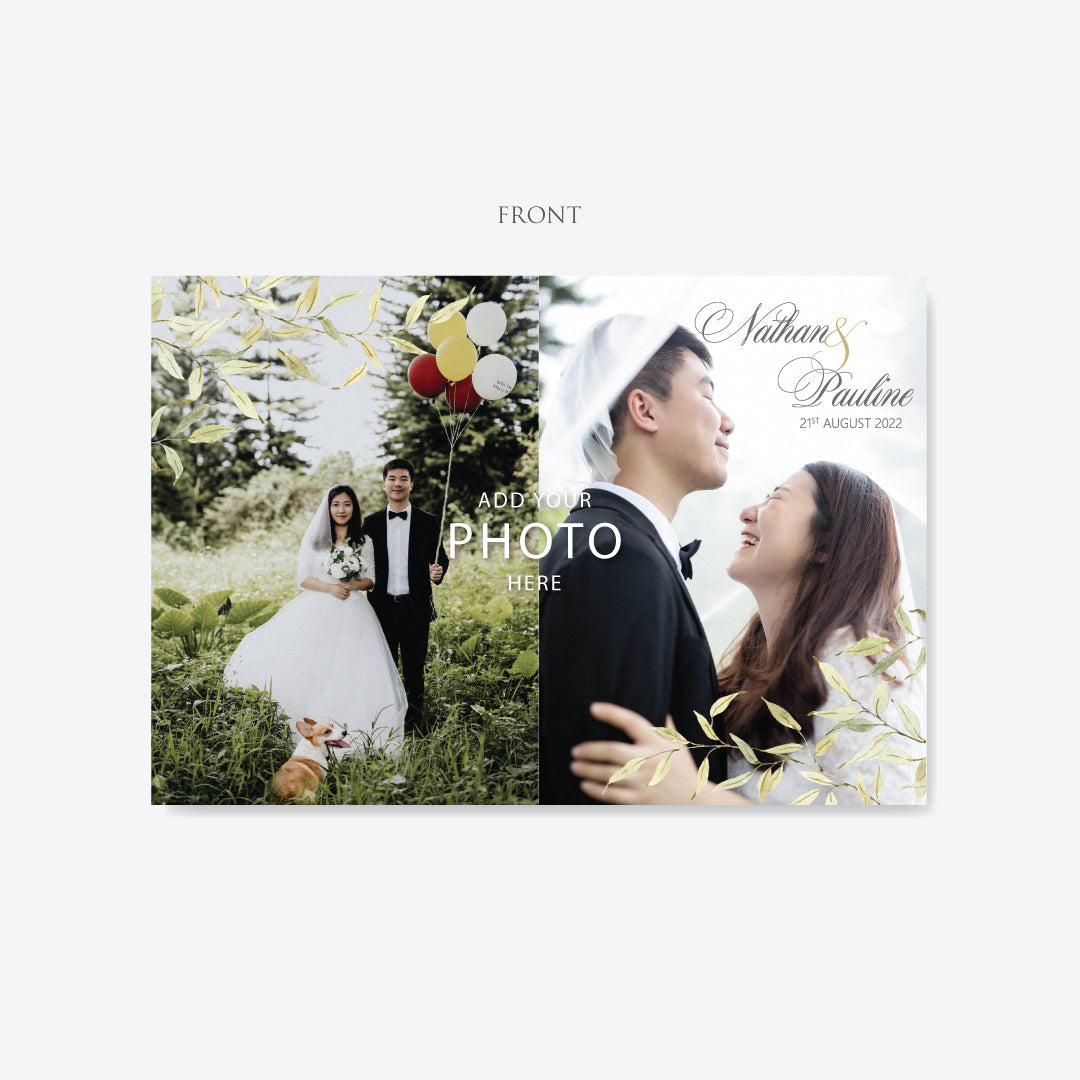 Photo Wedding Invitation