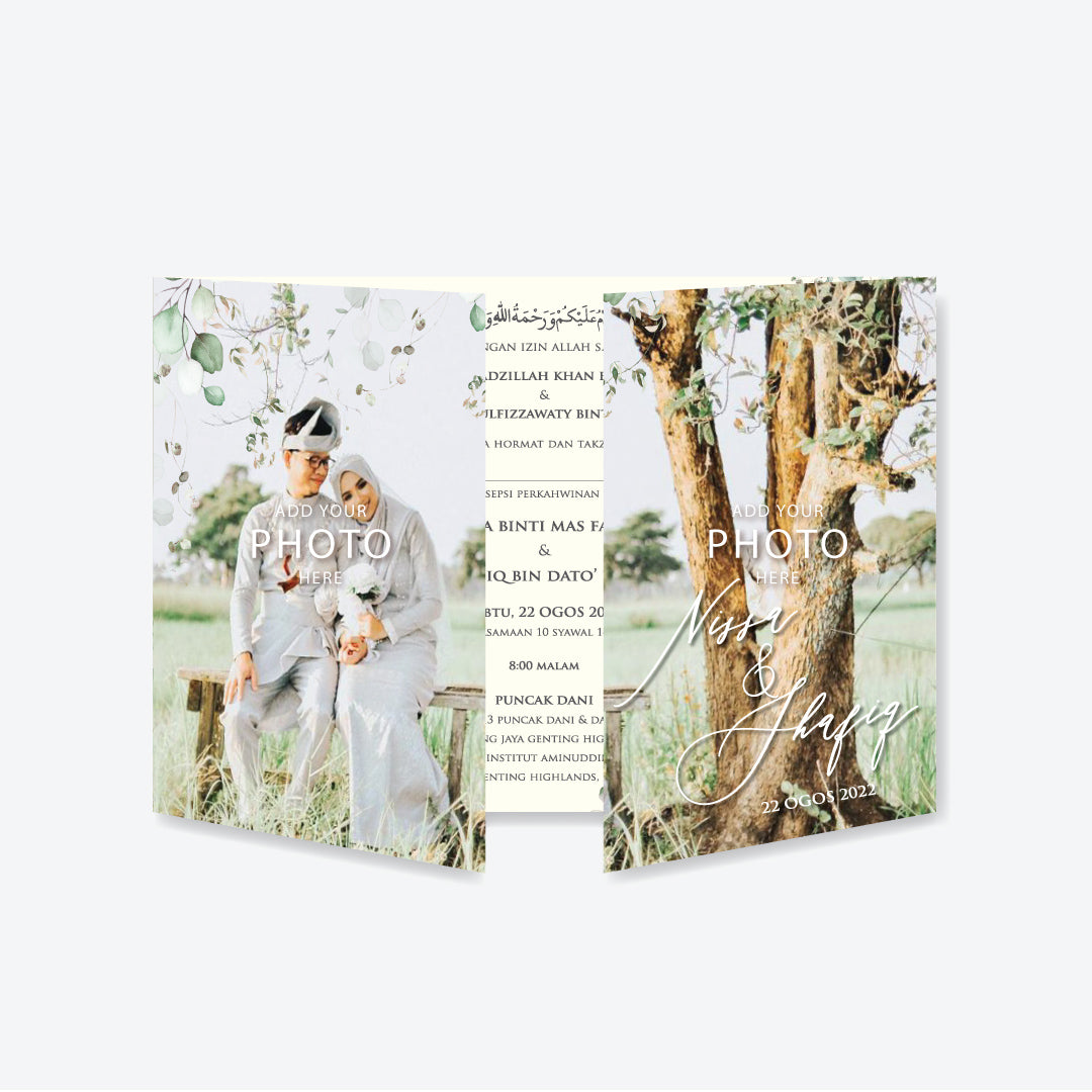 Photo Wedding Invitation