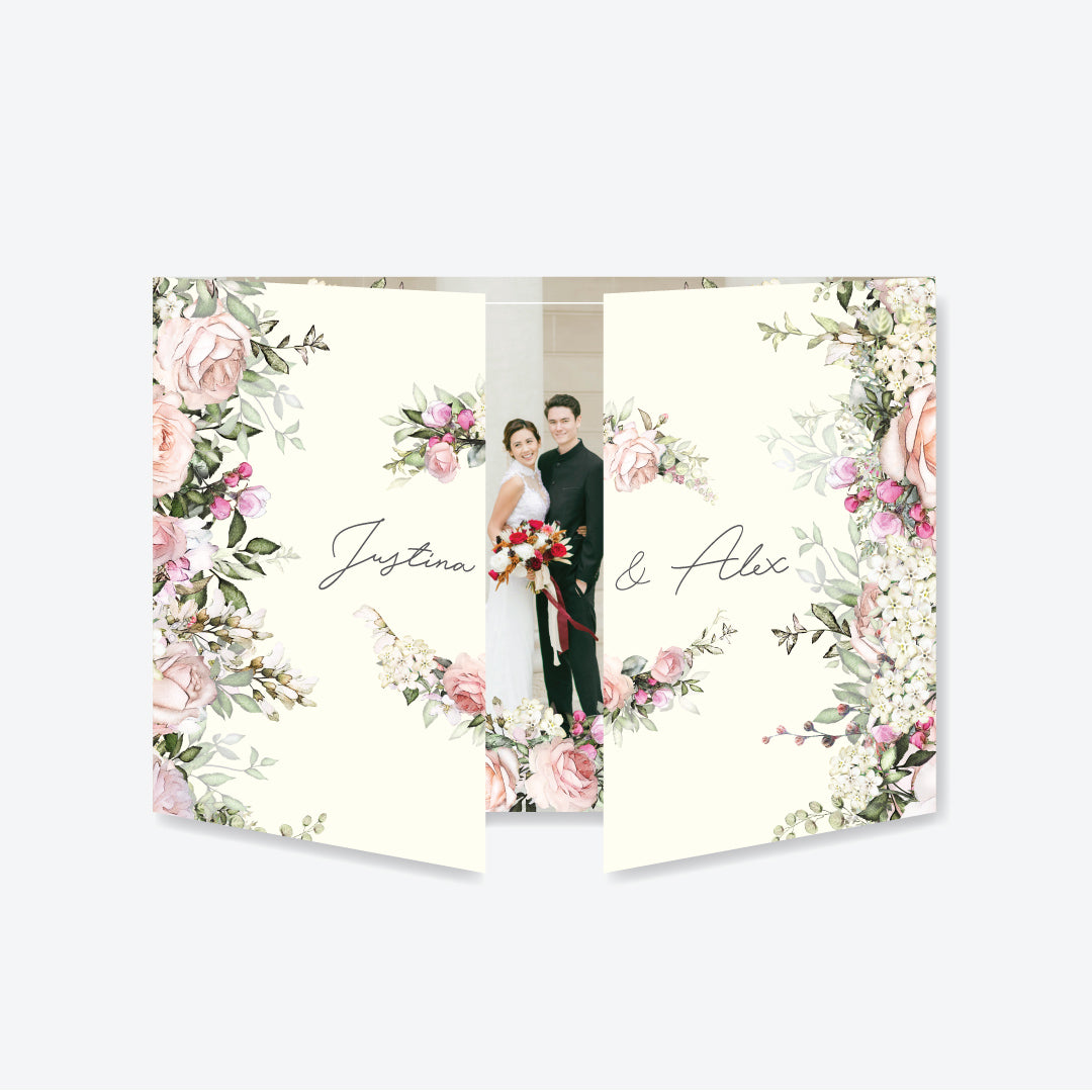 Photo Wedding Invitation