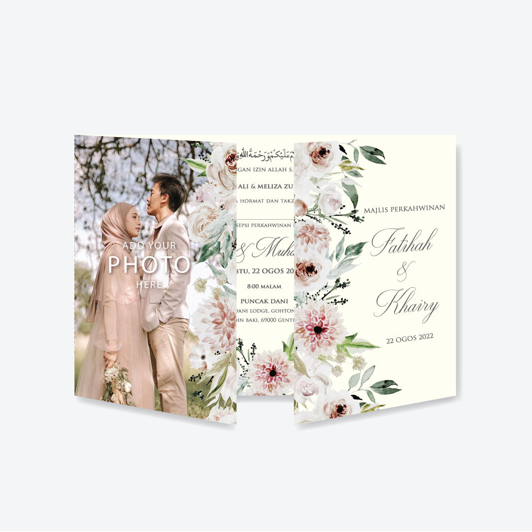 Photo Wedding Invitation