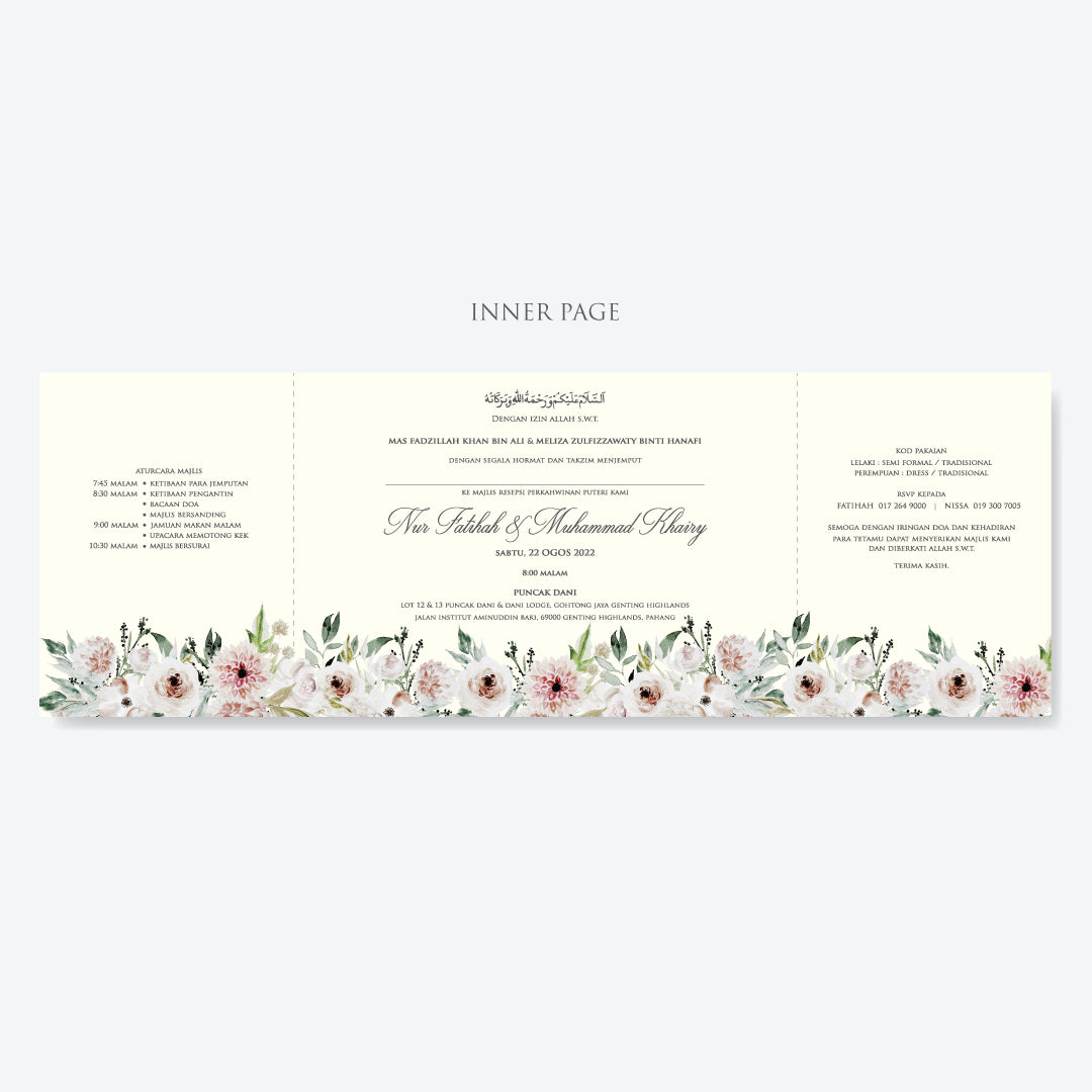 Photo Wedding Invitation