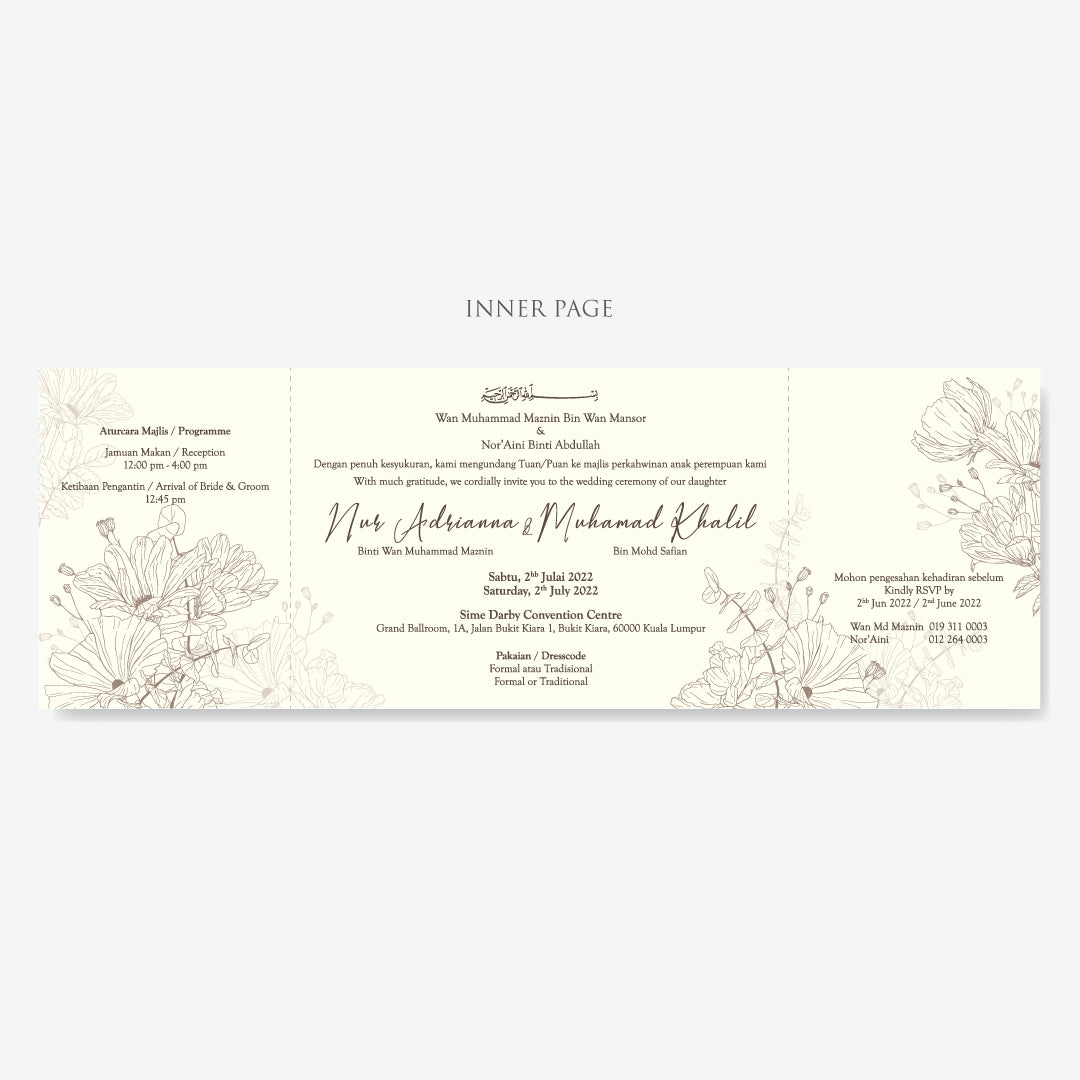 Photo Wedding Invitation