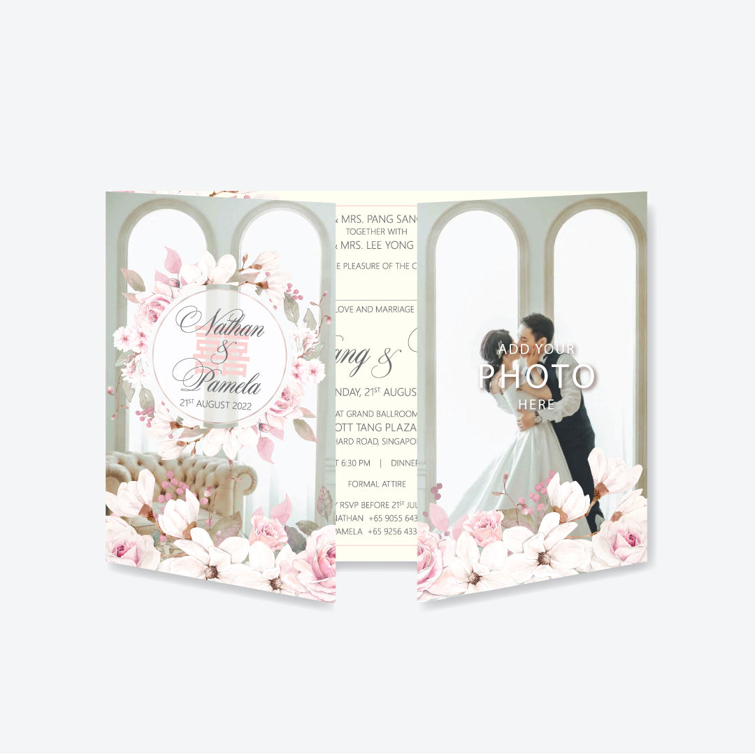 Photo Wedding Invitation