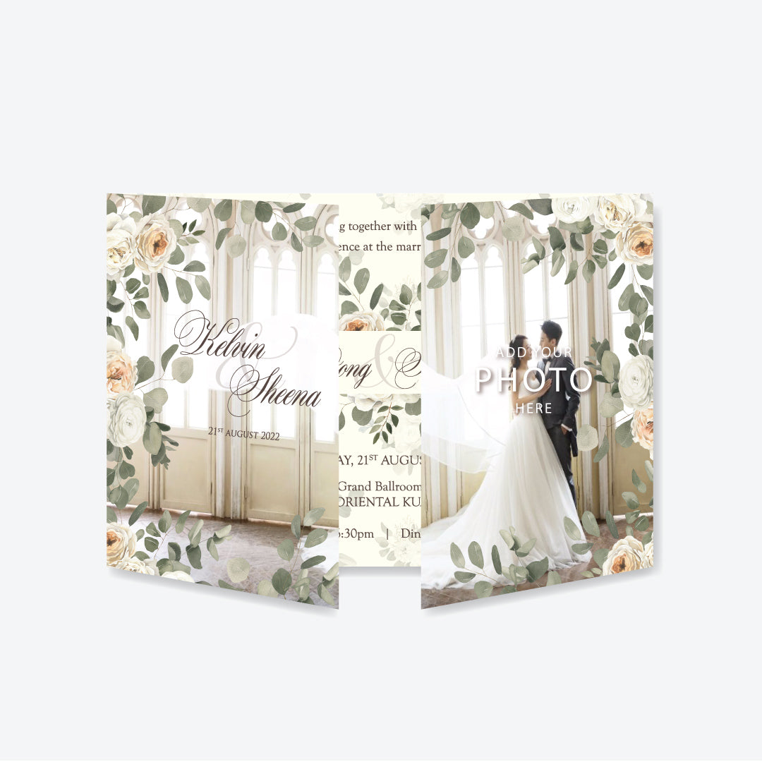 Photo Wedding Invitation