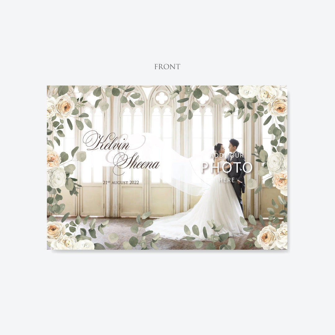 Photo Wedding Invitation