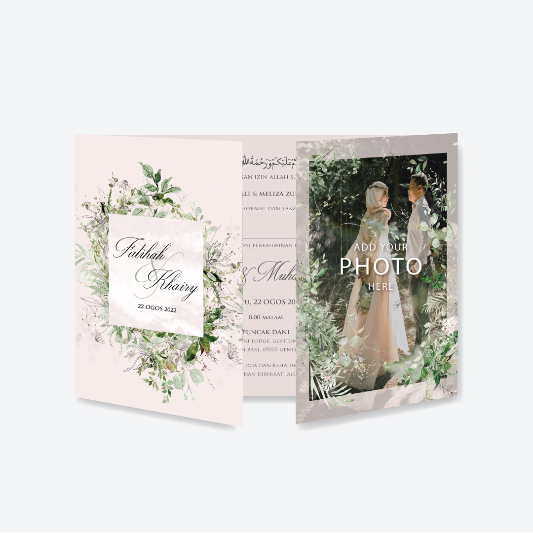 Photo Wedding Invitation