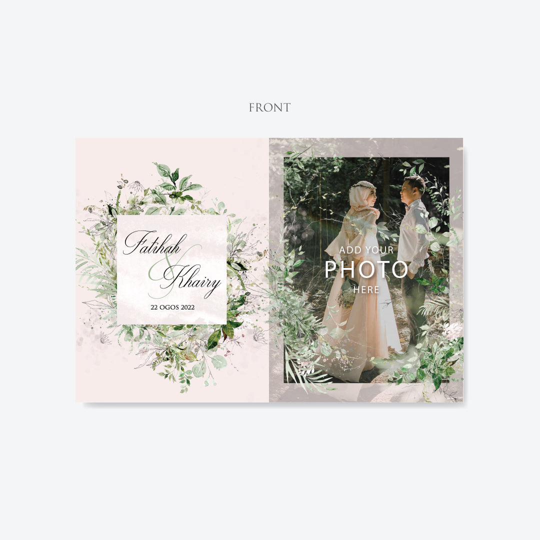 Photo Wedding Invitation