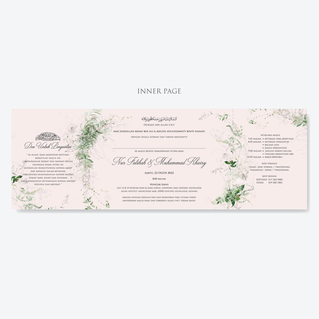 Photo Wedding Invitation