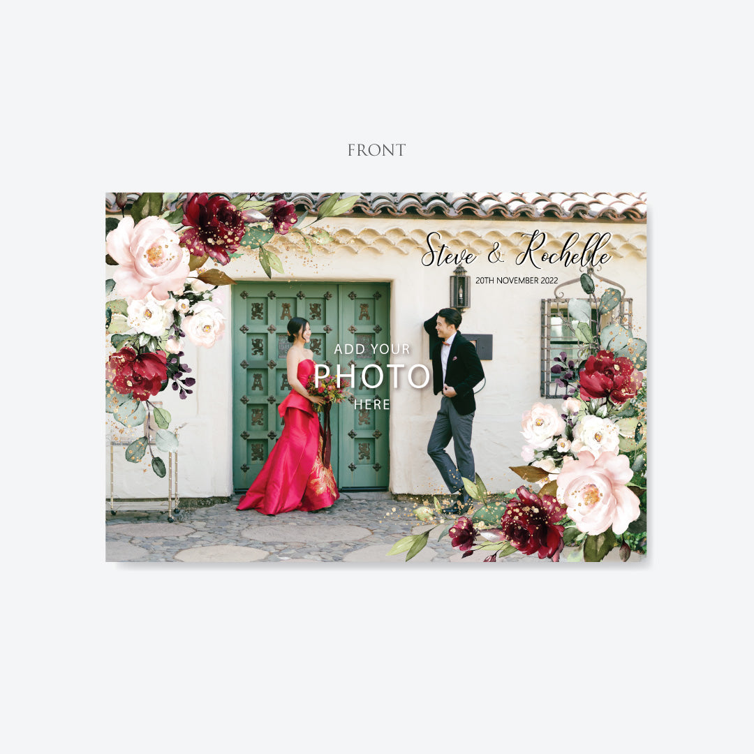 Photo Wedding Invitation