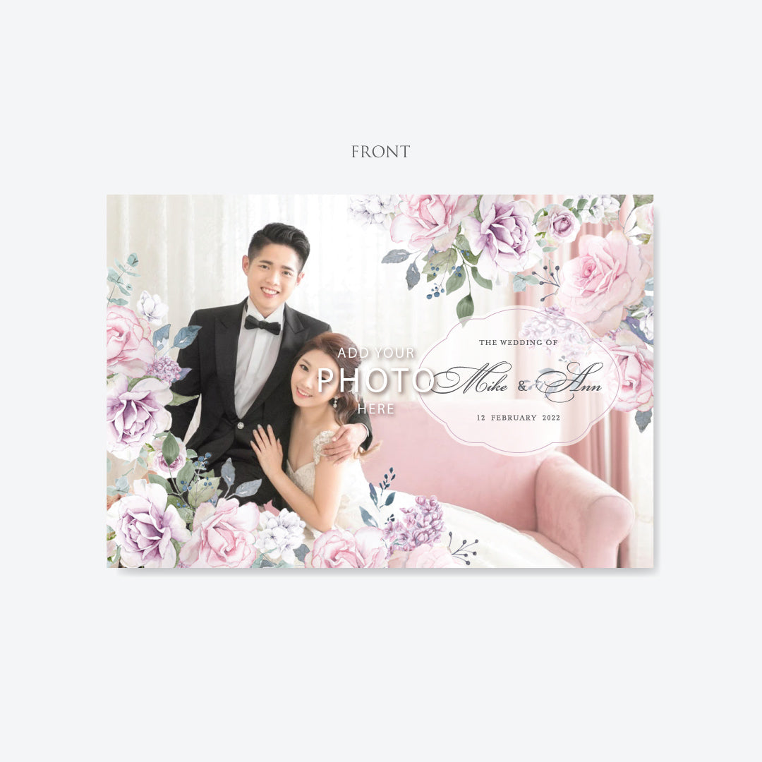 Photo Wedding Invitation