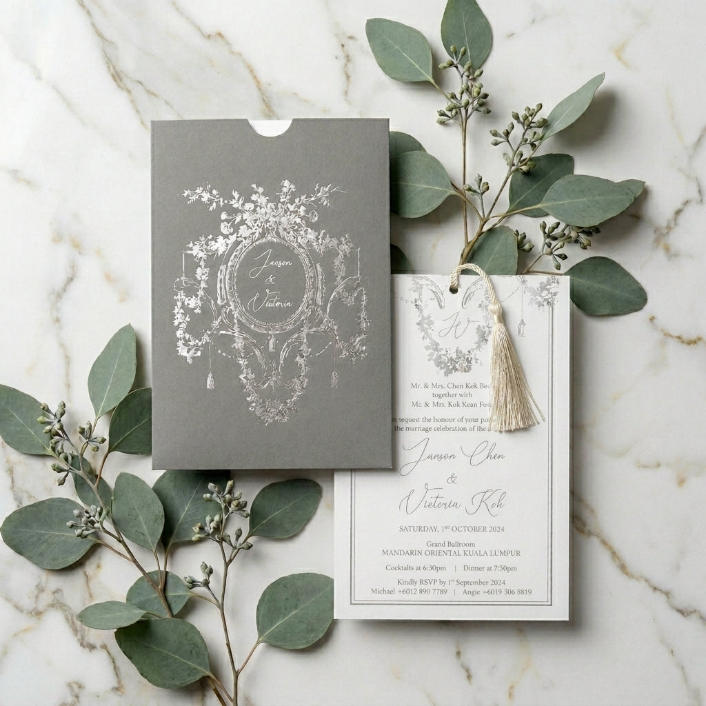 Pocket wedding invitations will not only impress your guests with its unmissable beauty, but they have also been cleverly designed to keep all of your wedding stationary in the one place.