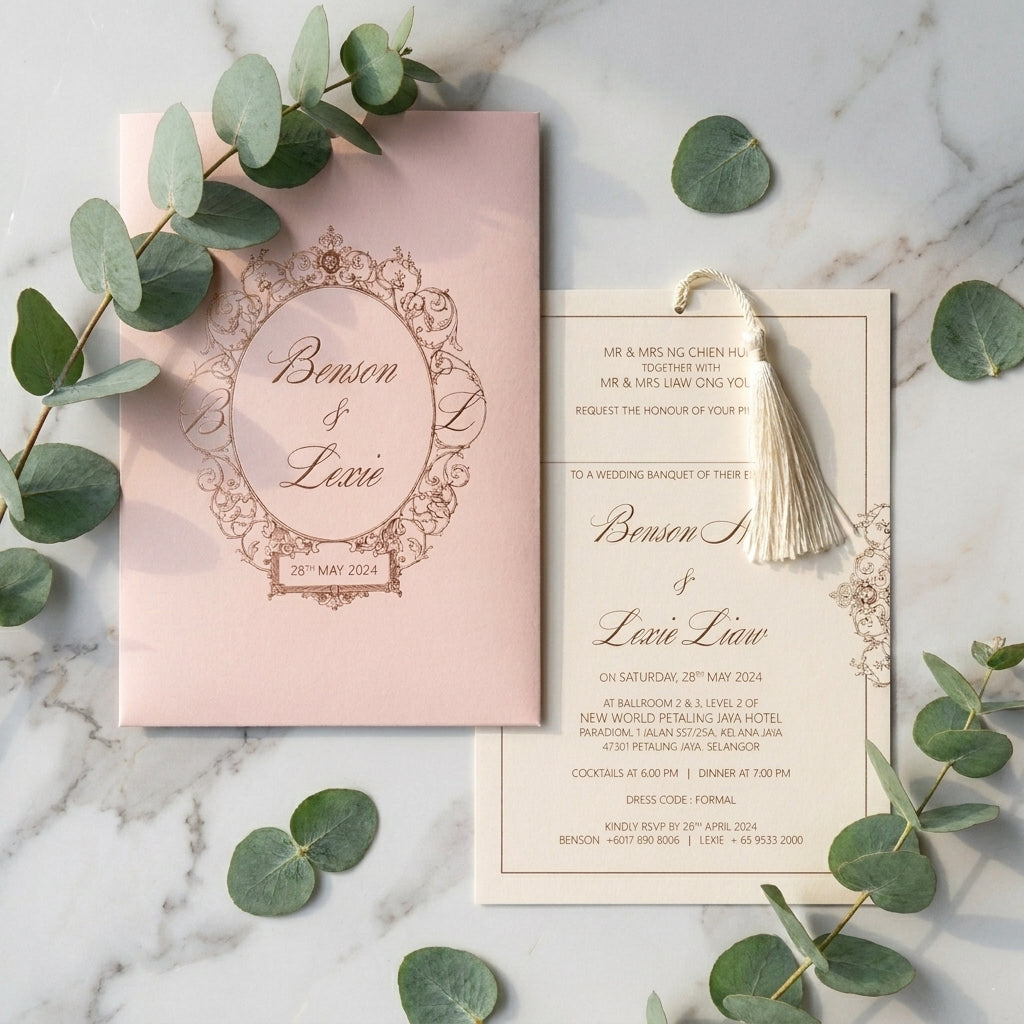 Pocket wedding invitations will not only impress your guests with its unmissable beauty, but they have also been cleverly designed to keep all of your wedding stationary in the one place.