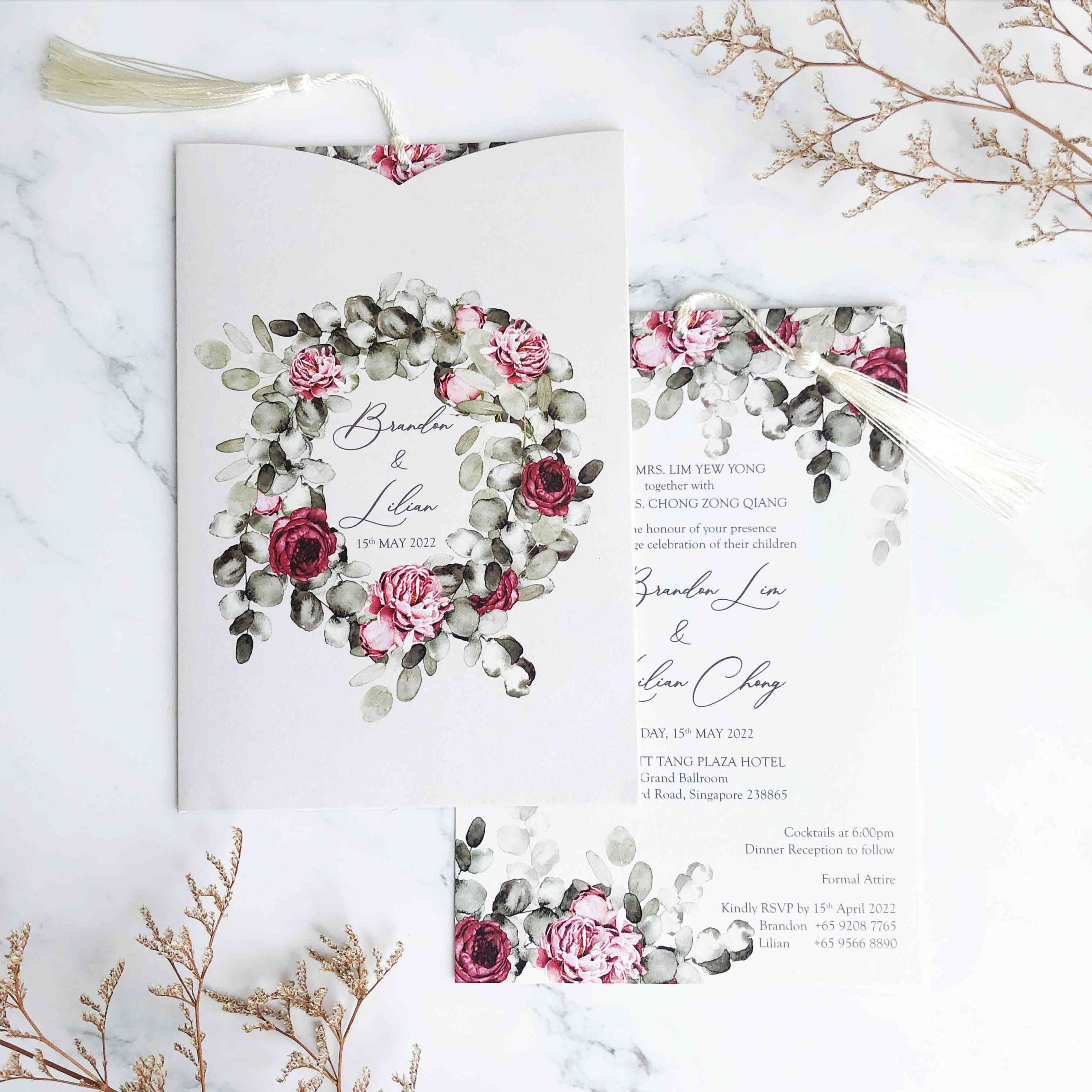 Pocket Wedding Invitation