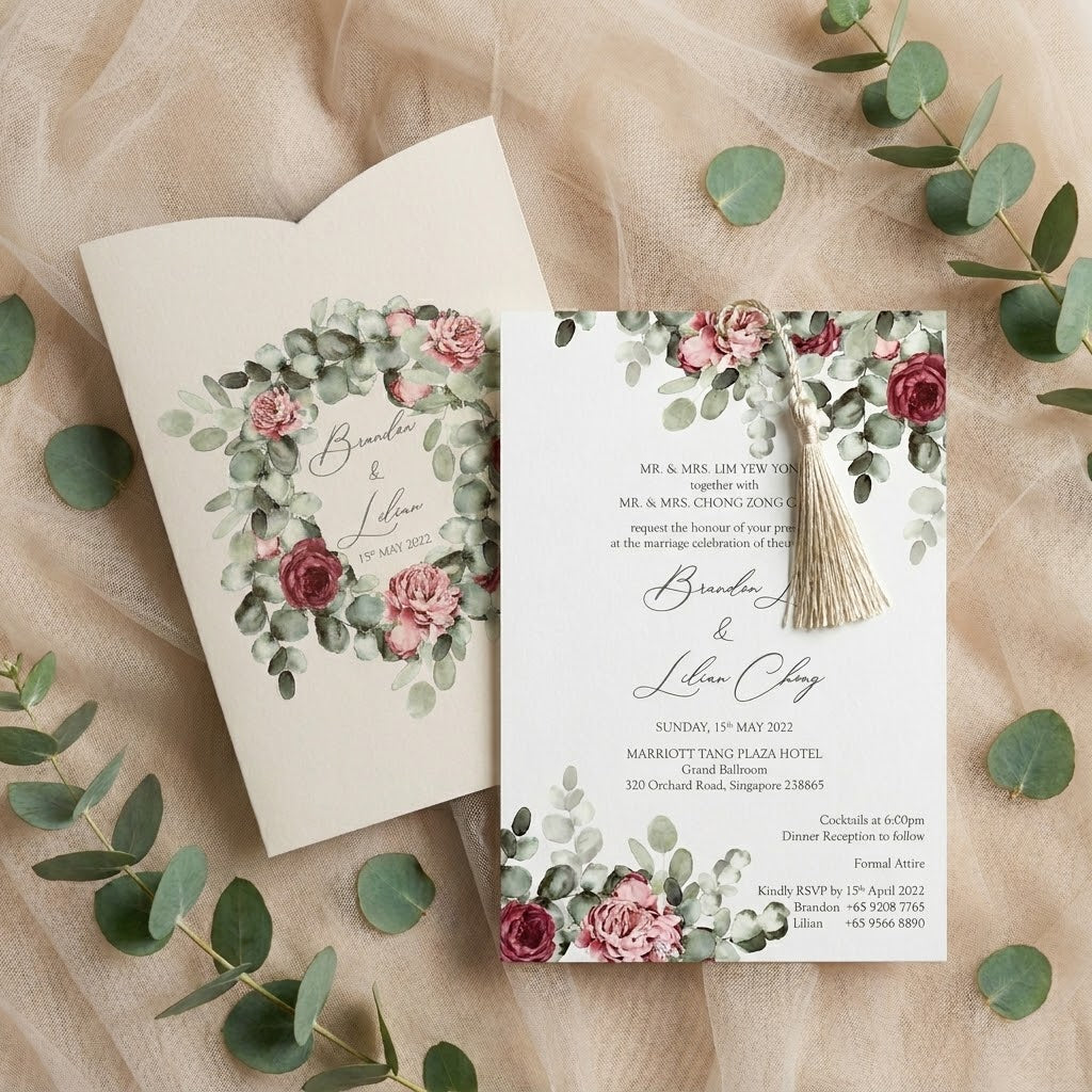 Pocket Wedding Invitation