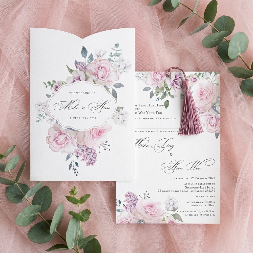 Pocket Wedding Invitation