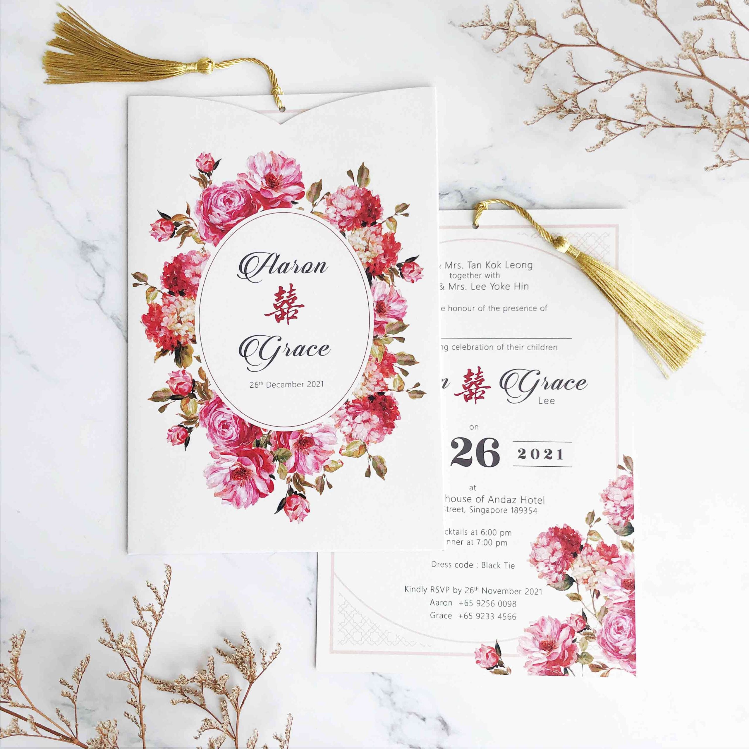 Pocket Wedding Invitation