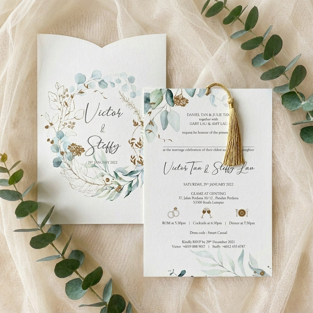 Pocket Wedding Invitation