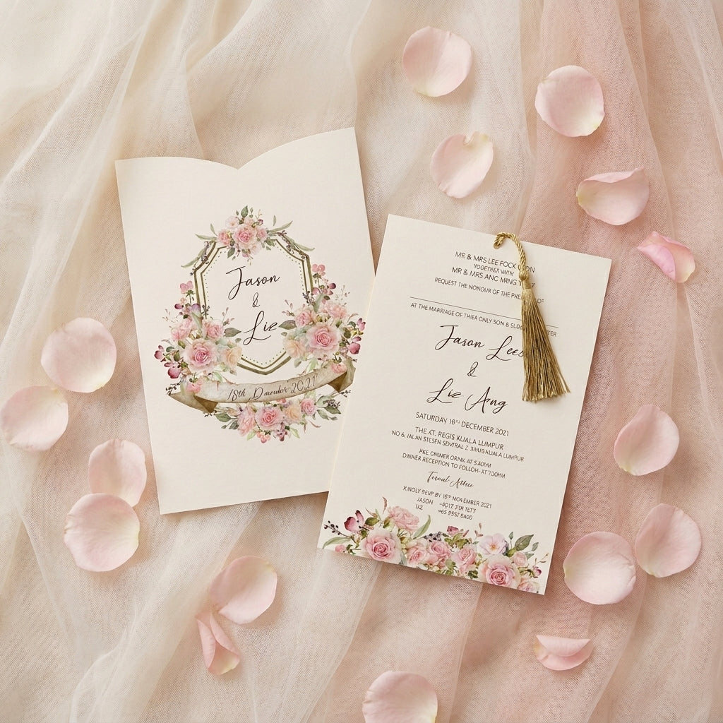 Pocket Wedding Invitation