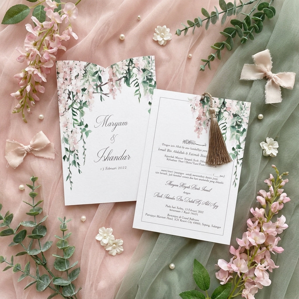 Pocket Wedding Invitation