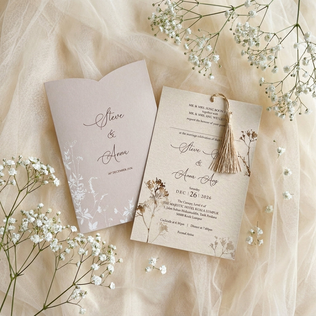 Pocket Wedding Invitation