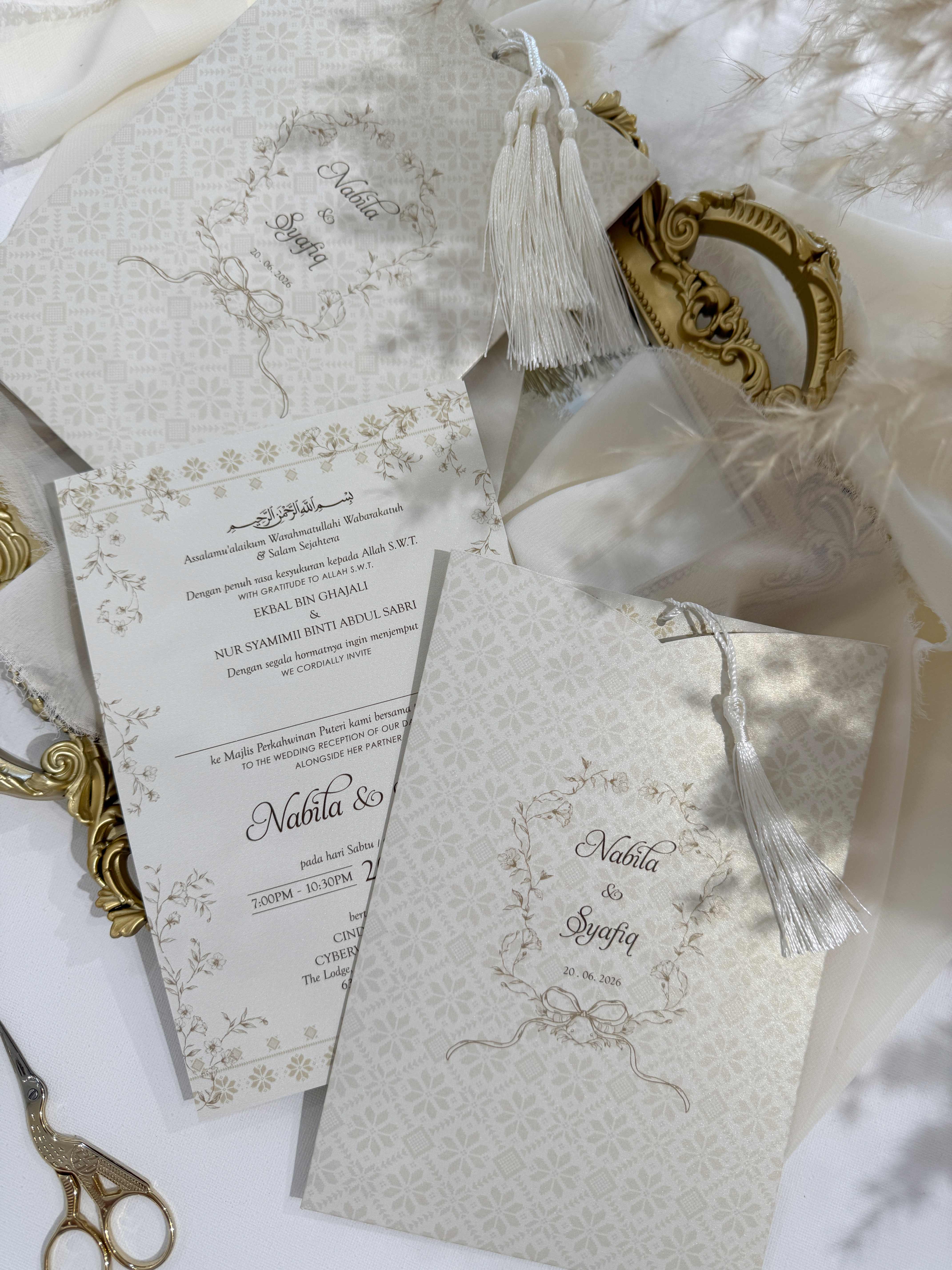 Pocket Wedding Invitation