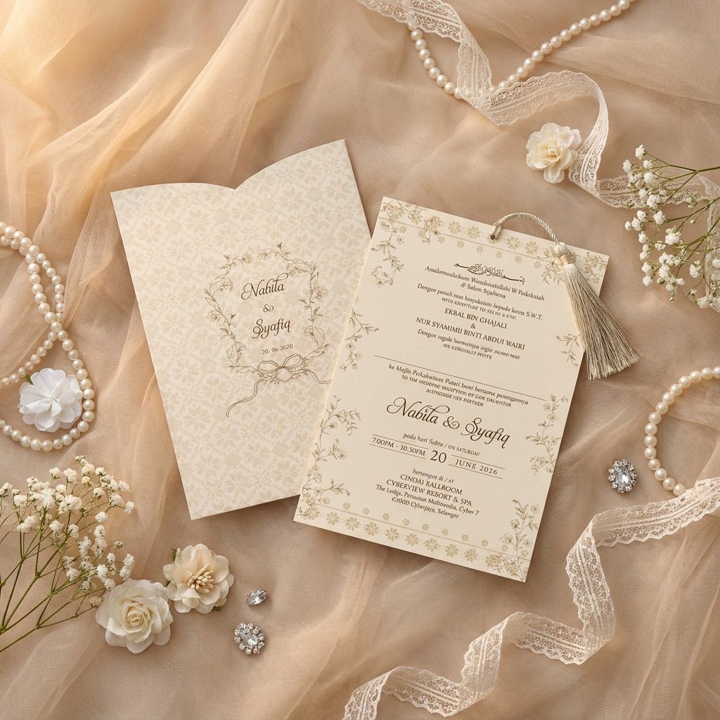 Pocket Wedding Invitation