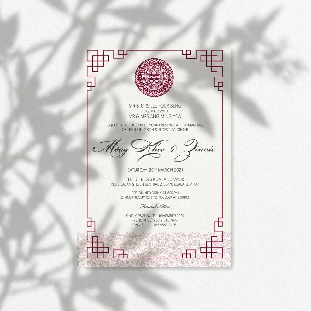 Raised Print Wedding Invitations deliver an aesthetic finishing and unmatchable texture whilst promising an appealing and alluring visual impact as well as a lasting impression upon touch with its elevated features.