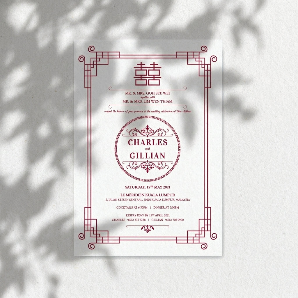 Raised Print Wedding Invitations deliver an aesthetic finishing and unmatchable texture whilst promising an appealing and alluring visual impact as well as a lasting impression upon touch with its elevated features.