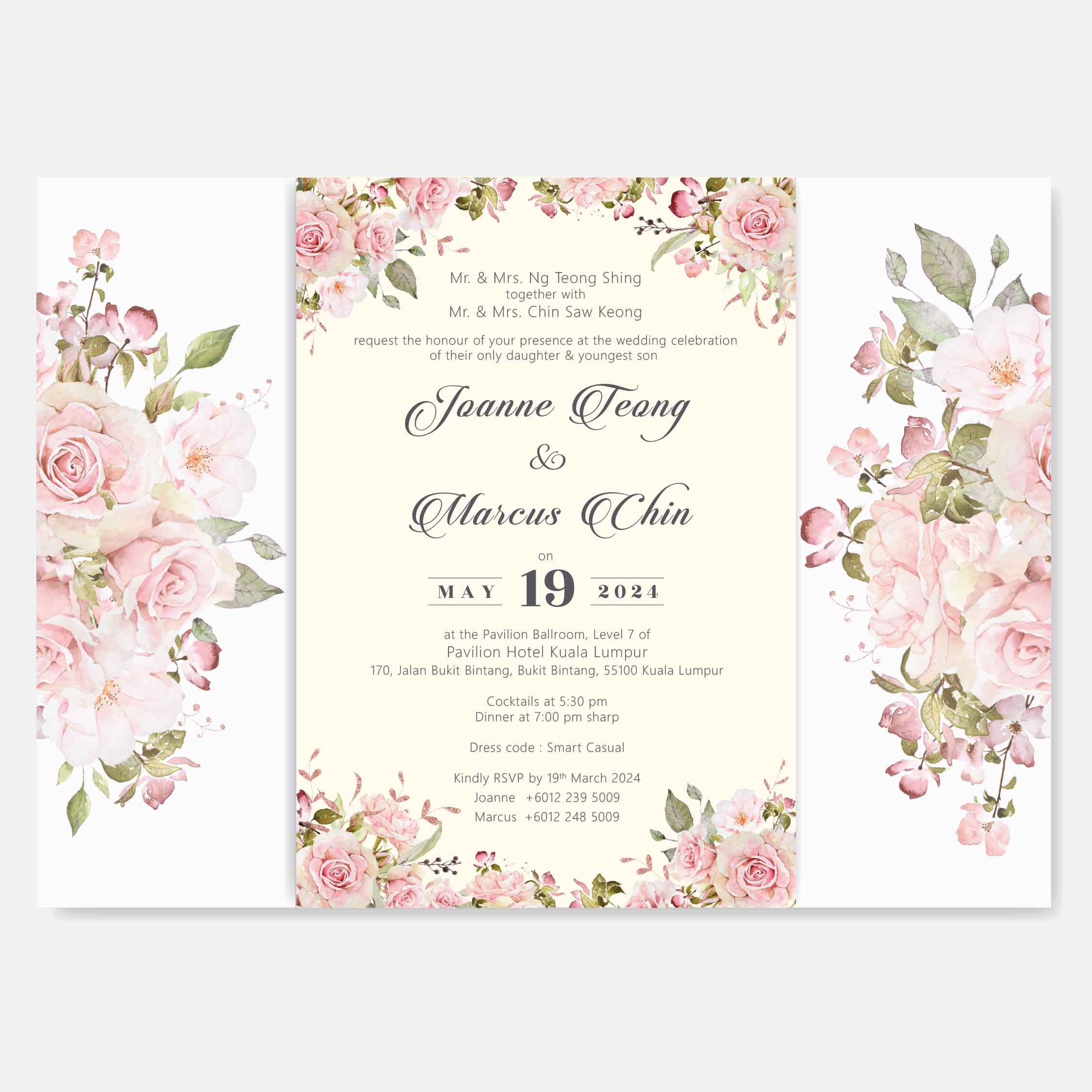 Vellum Wedding Invitation