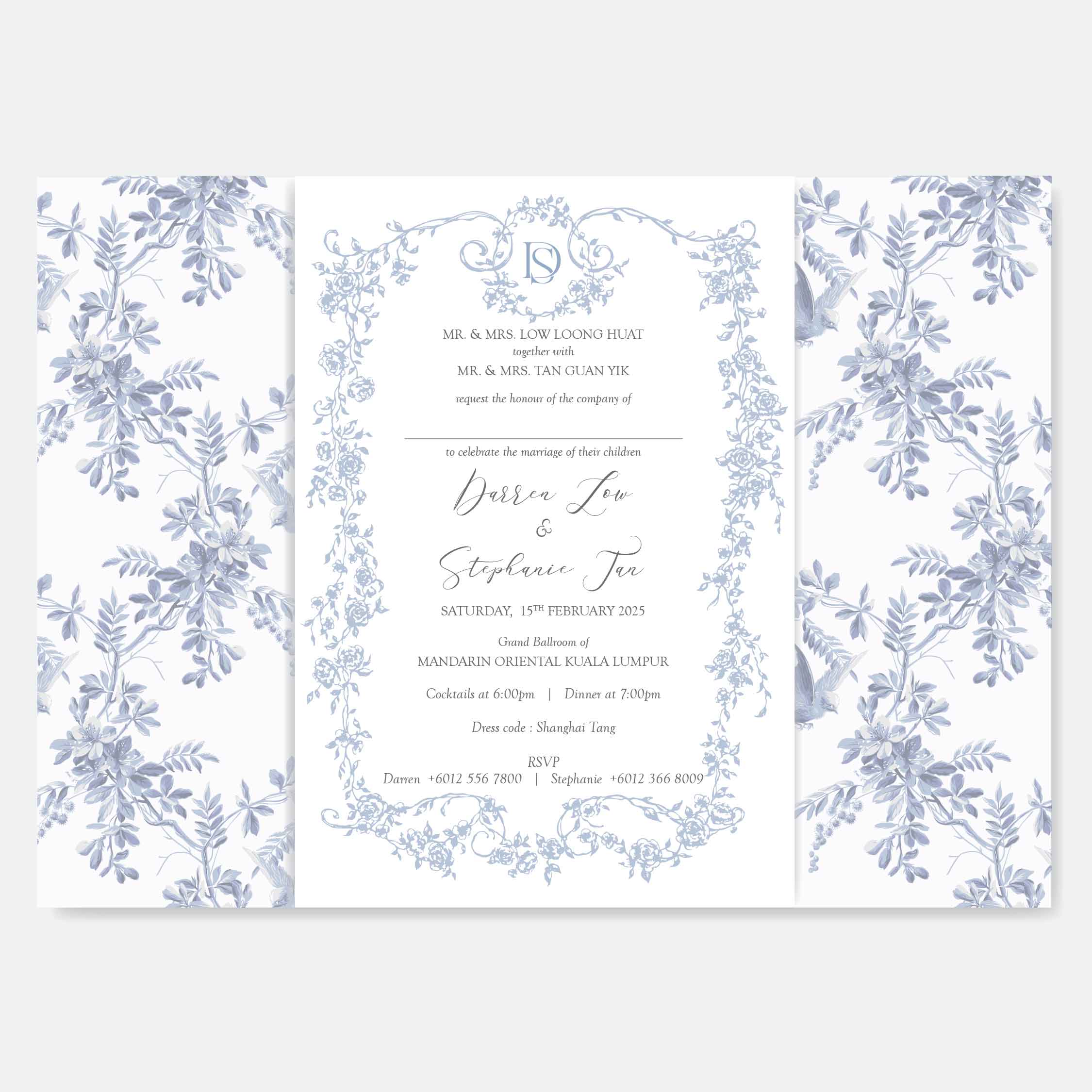 Vellum Wedding Invitation