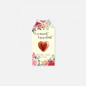Chocolate Heart Favours 6