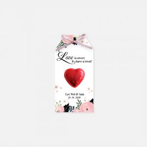 Chocolate Heart Favours 17