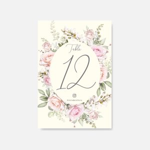 Table Numbers 16
