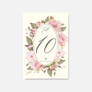 Table Numbers 25