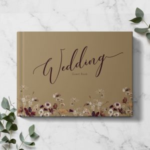 Guest Book (with custom name & wedding date) 12